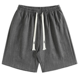 2025夏季新款现货男士休闲大码宽松潮流褶皱感五分短裤DK2502-P22，男装牛仔裤，星座1816-1（原1210-1）