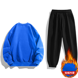 抖音直播2025秋冬加绒现货新款男士印花卫衣套装JR8175-P39，男装休闲套装，星座1816-1（原1210-1）