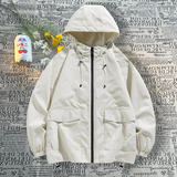 外贸秋装大码户外连帽冲锋衣三防登山服夹克男士上衣外套2381-P55，男装夹克，星座1816-1（原1210-1）