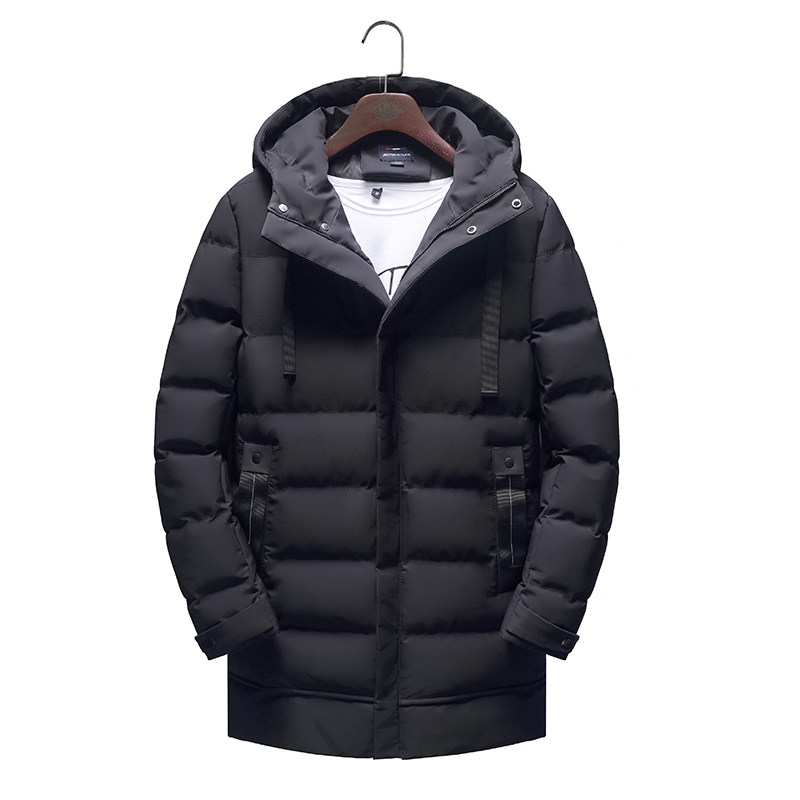 M-7XL冬季2025新款男士中长款大码连帽棉衣棉服MY9588-P60大码P70图片