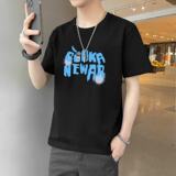 潮流夏季新款现货2023男士字母印花圆领短袖T恤1210-1-DT193-P10，男装T恤，星座1816-1（原1210-1）