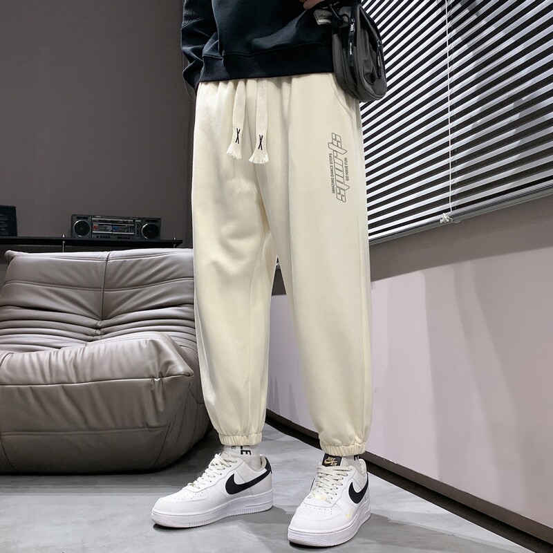 2023货源现货秋冬新款潮流男士休闲印花大码运动长裤K958，女装休闲裤，星座1816-1（原1210-1）