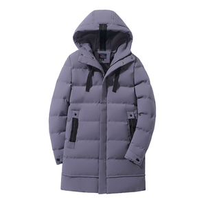 M-7XL冬季2025新款男士中长款大码连帽棉衣棉服MY9588-P60大码P70图片