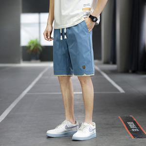 2025夏季新款加大码8XL潮流学生男士休闲短裤宽松直筒五分裤8905图片