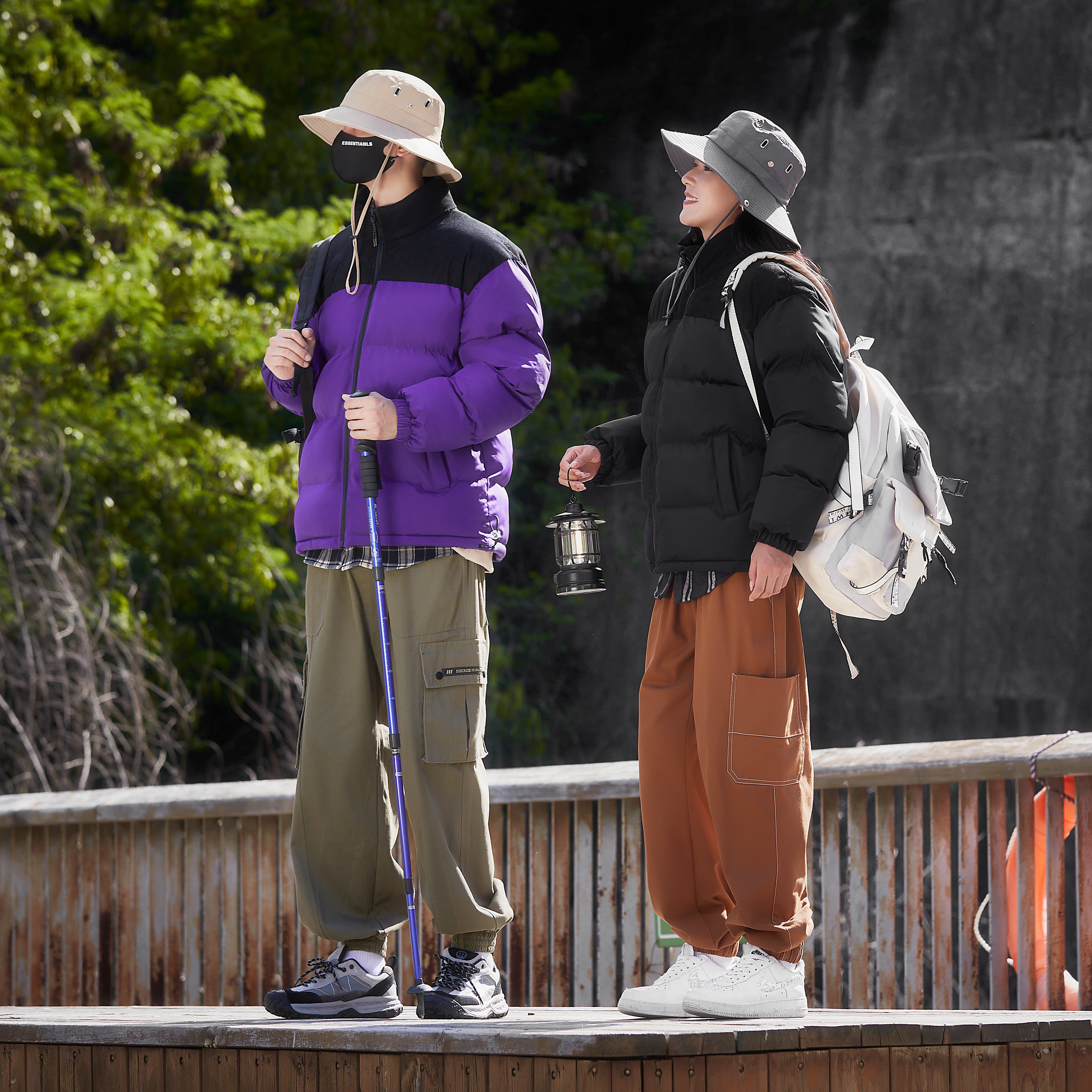 2025冬季情侣棉衣男拼接防风保暖加厚面包服男士外套688-P44,男装棉衣,星座1816-1（原1210-1）