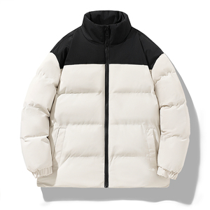 石墨烯男加厚棉袄立领防风保暖棉服潮流百搭拼色外套MY2358-P45图片
