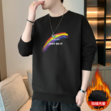 现货特价秋冬新款2023潮流男士彩虹印花加绒卫衣JR031-P19，男装卫衣，星座1816-1（原1210-1）