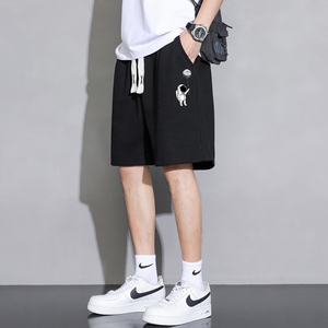 常年现货跑量2025夏季新款男士大码华夫格印花五分裤DK713-P15图片