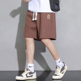 主推有差价2025夏季新款潮牌男士字母印花华夫格短裤DK726-P15，男装休闲裤，星座1816-1（原1210-1）