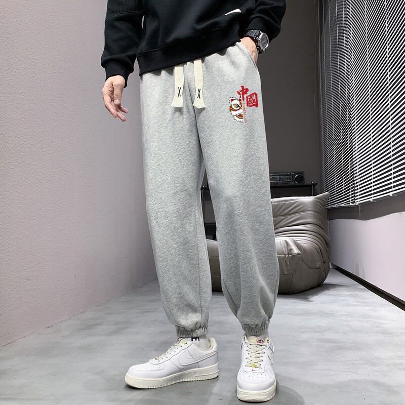 2023抖音新款现货潮流青少年宽松长裤印花休闲运动裤K910-P15,女装休闲裤,星座1816-1（原1210-1）