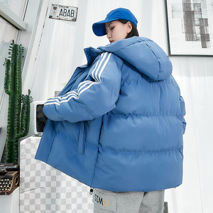 冬季2025新款大码保暖棉服男潮牌加厚棉袄情侣连帽棉衣MY8202-P60图片