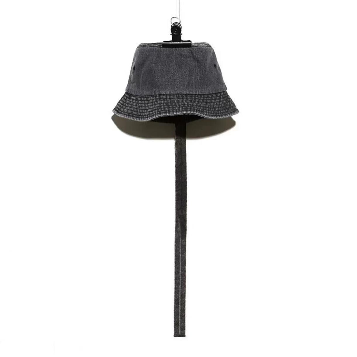 渔夫帽水洗牛仔权志龙同款腰果花