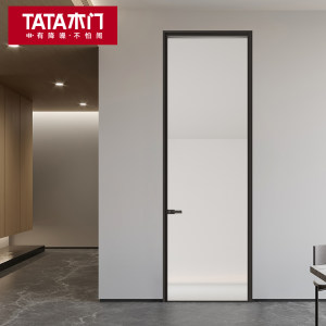 TATA木门 卫生间门厕所门厨卫门厨房门玻璃门室内门定制LB105-P