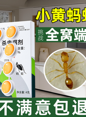 灭小黄蚂蚁药家用室内全窝非无毒端一名呋虫胺第除蚁强效杀蚁饵剂