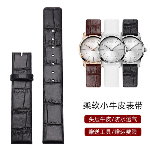 2025新款代用适用于适配CK手表带针扣皮表带K2Y211 K2Y231 K2M23