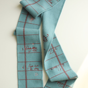 sorgenti新款【便签本羊绒羊毛围巾】保暖柔软围脖披肩女秋冬窄版