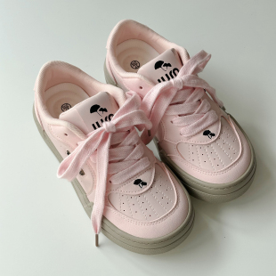 爆款 女2026新款 复古美式 德训鞋 荔枝公园 板鞋 原创百搭厚底小白鞋