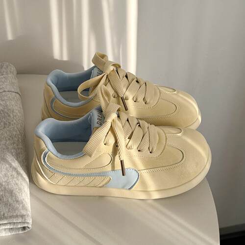 厚底德训鞋子女2026春季新款潮鞋