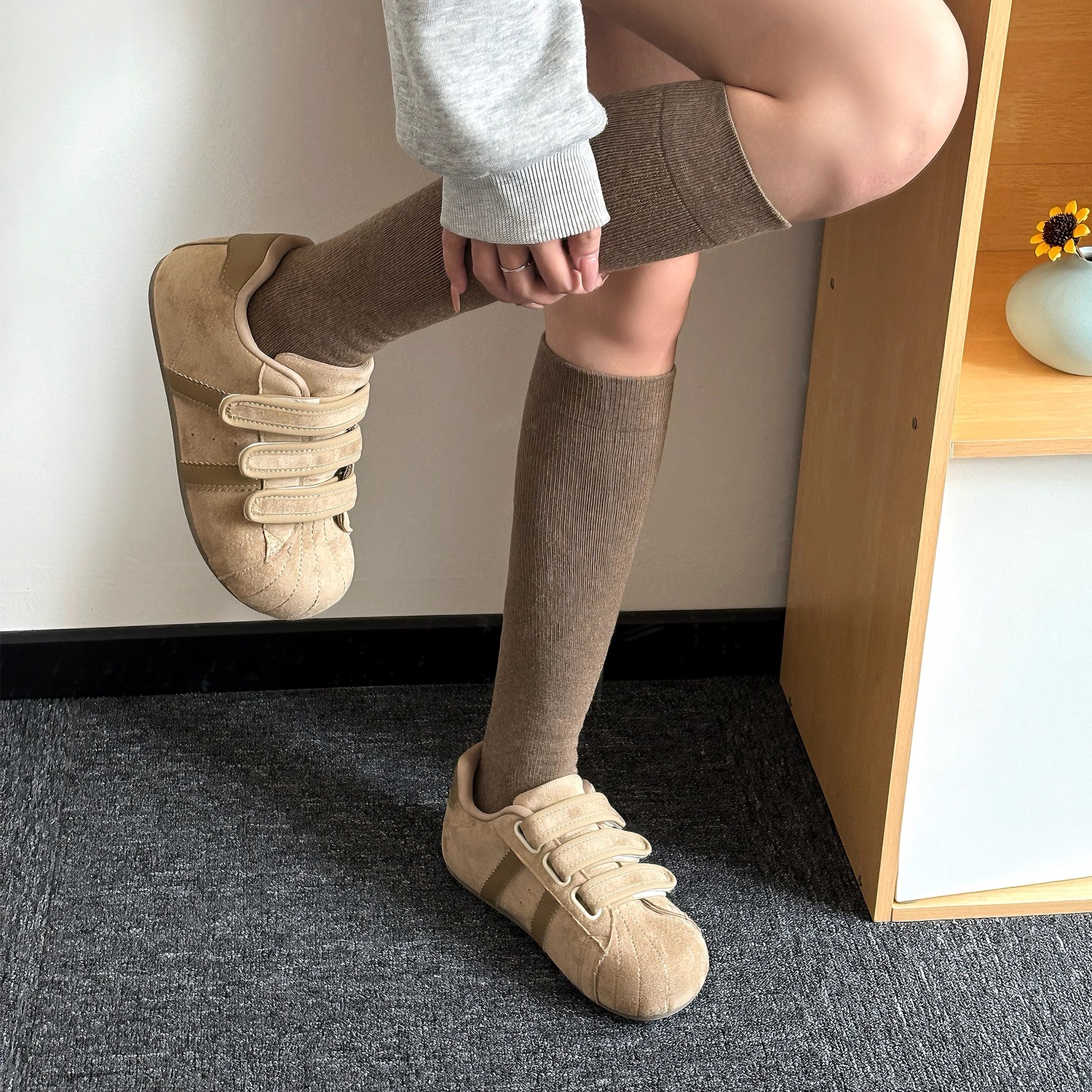 复古德训鞋女2025新款秋季