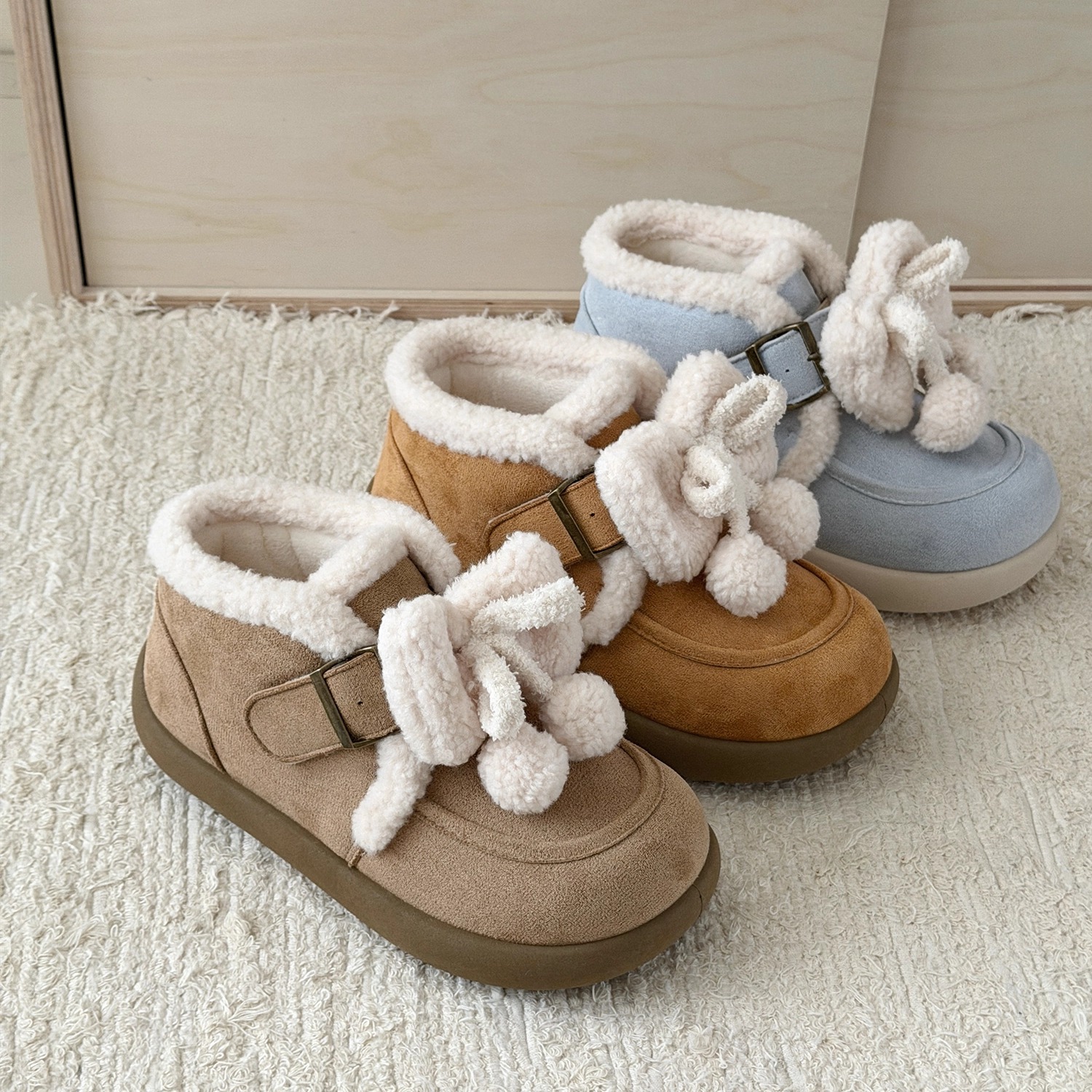 加绒棉鞋女2025冬季新款女鞋防滑