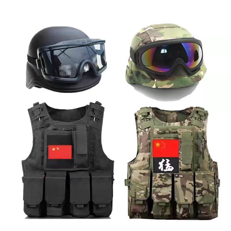 儿童幼儿园演出服儿童玩具套装马甲战术背心迷彩服儿童特种兵马甲