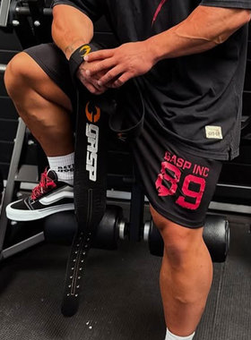 GASP新款夏季男士健身专用短裤训练美式速干运动透气健美四分裤男