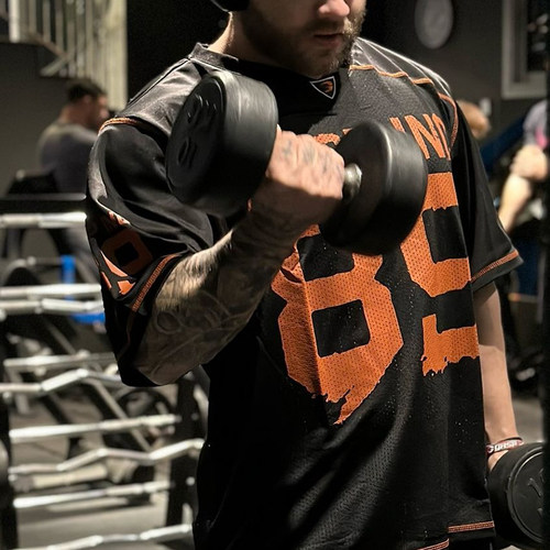 GASP短袖男透气网格短袖T恤