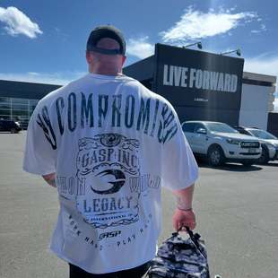 GASP不妥协健身健美新款宽松户外大码排汗透气轻薄训练休闲短袖男