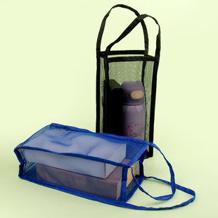 2025新款ins风透明网纱挎包时尚轻便小容量百搭购物袋手提小包