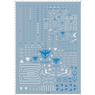 GD  PG 1/60 Gundam Exia GN-001 能天使GD.专用水转印贴纸 62142