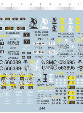 usmc navy marines G10mm美国海军陆战队警告车牌公牛人马 244