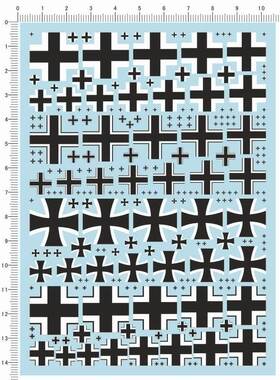 399 德国德军驿站二战82桶车标志数字坦克虎式豹水贴纸 10*14cm