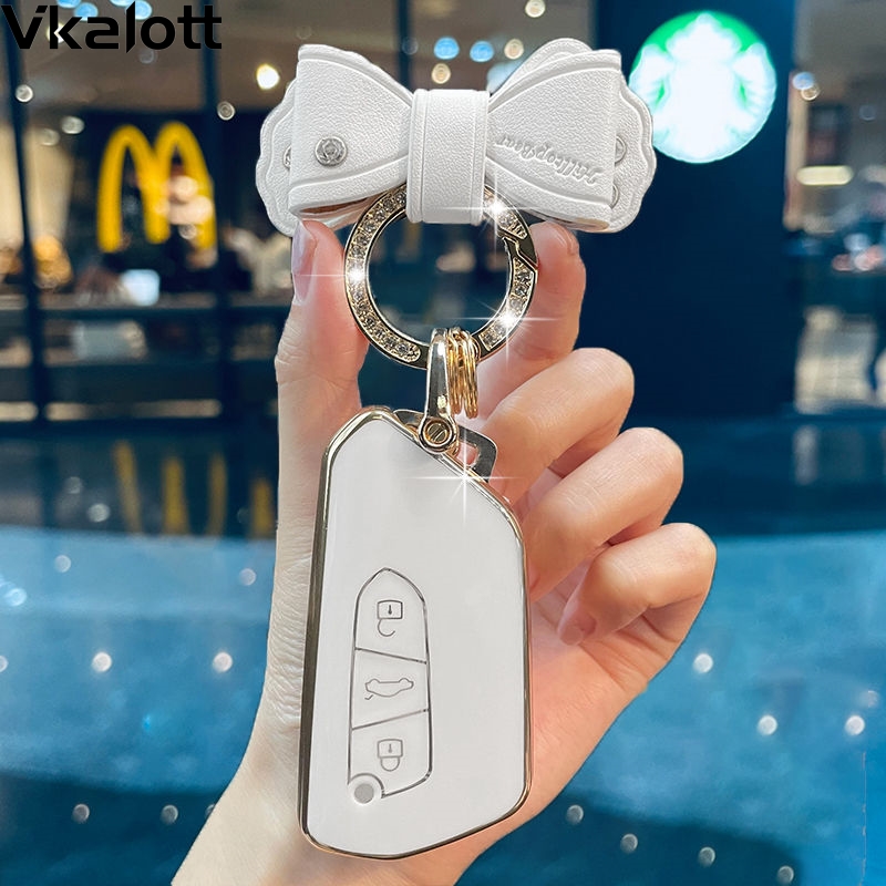 专用高尔夫8钥匙套途昂x八代大众揽境id3车id4扣id6钥匙壳crozz女
