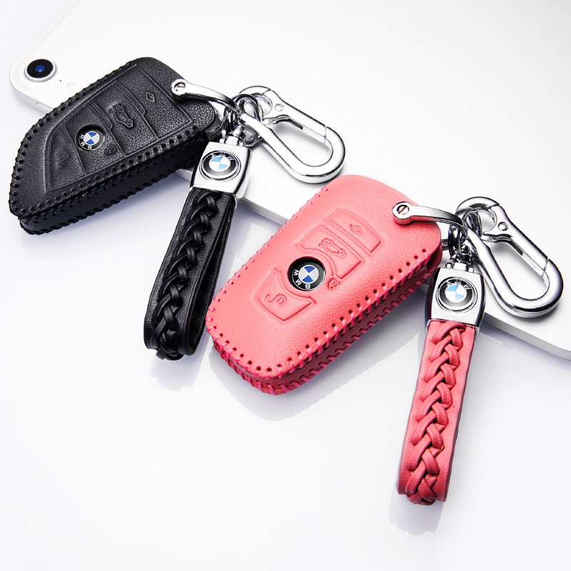 适用于宝马钥匙套5系525Li钥匙套530Le 540LiGT528真皮汽车钥匙包