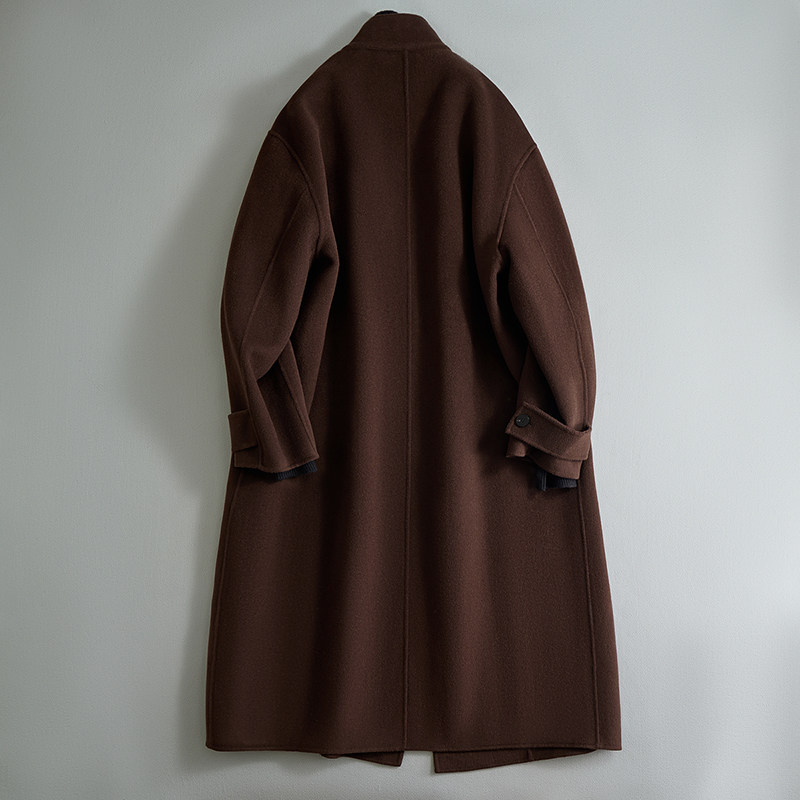 秋冬长款休闲风衣日韩大版毛呢大衣保暖外套D203-102P560控899,男装风衣,电商D203(原钱塘6011)
