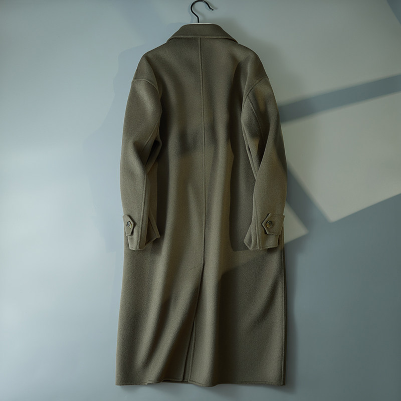 西服领韩版大衣大气双排扣休闲毛呢风衣外套D203-8137P485控788,男装西服,电商D203(原钱塘6011)