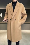 店主风中长韩版呢子大衣简约毛呢风衣外套D203-546P555控798，男装风衣，电商D203(原钱塘6011)