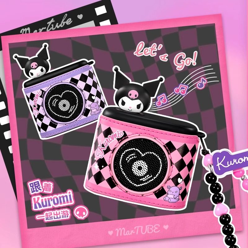 马克图布库洛米相机蓝牙小音箱响无线迷你可爱生日送女生闺蜜圣诞