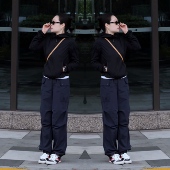 裤 简约松弛感慵懒风洋气外套工装 春季 运动风工作制服2026网红爆款