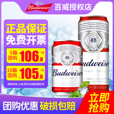 百威啤酒经典醇正Budweiser24