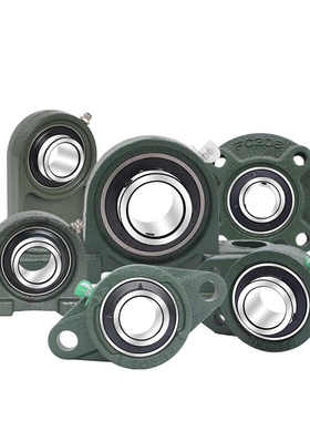 进口PCM外球面轴承座UKFA UCFA 201 202 203 204 205 206 207 208