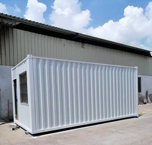 广东广州定制住人集装箱房网红商铺二手箱房移动小卖部临时办公室