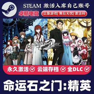 CDKey入库STEINS;GATE Steam激活码 ELITE游戏 正版 命运石之门精英