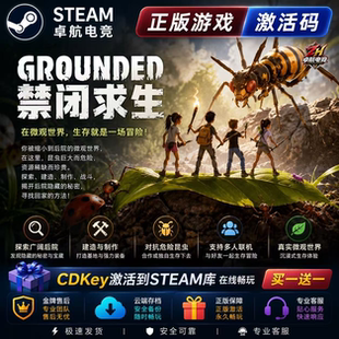 禁闭求生 Steam激活码CDKey入库全球国区 Grounded 全DLC冒险游戏