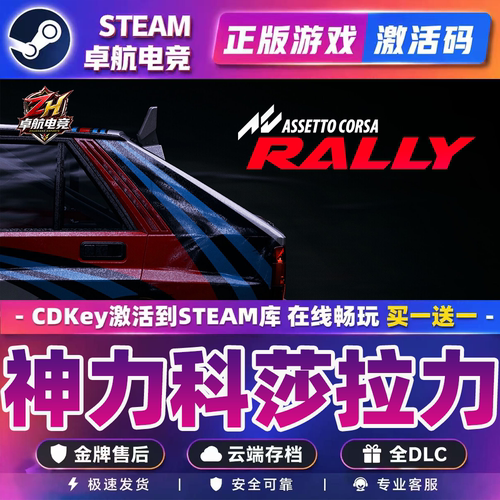 神力科莎拉力正版Steam激活码CDKey入库Assetto Corsa Rally全DLC
