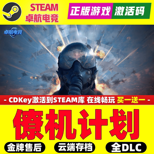 僚机计划 正版Steam激活码CDKey入库 Project Wingman 全DLC游戏