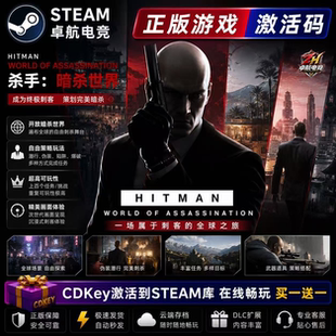 杀手 暗杀世界 正版Steam激活码CDKey入库 全DLC单人暗杀动作游戏