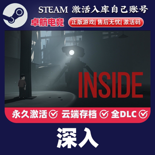 CDKey入库全球INSIDE全DLC平台解谜氛围游戏 Steam激活码 深入 正版