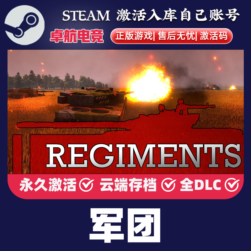 军团 正版Steam激活码CDKey入库全球Regiments 全DLC模拟策略游戏