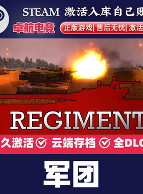 军团 正版Steam激活码CDKey入库全球Regiments 全DLC模拟策略游戏